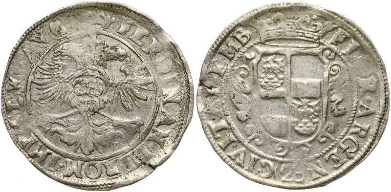 Germany, Emden. 28 Stuber ND. With title of Ferdinand III (1637-1657). Silver 19...