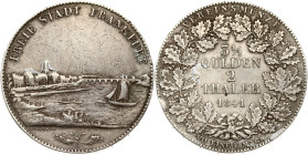 Frankfurt 2 Taler 1841