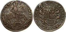 Mansfeld-Friedeburg Taler 1595