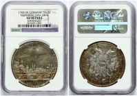 Nurnberg Taler 1768 SR NGC AU DETAILS