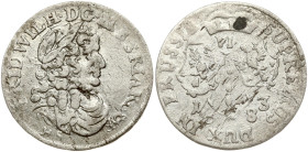 Brandenburg-Prussia 6 Groscher 1683 HS