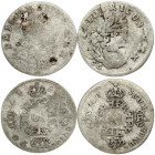 Prussia 3 Groscher 1706 CG Lot of 2 Coins