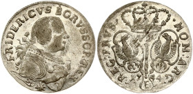 Prussia 6 Groscher 1754 E
