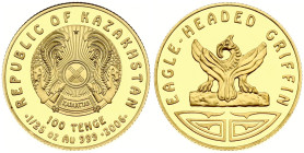 Kazakhstan 100 Tenge 2006 Eagle-headed Griffin
