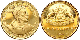 Lesotho 2 Maloti 1966 Independence Attained