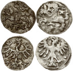 Lithuania Denar ND & 1554 Vilnius Lot of 2 coins