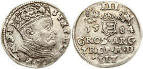 Lithuania Trojak 1584 Vilnius - TRDP - Unlisted