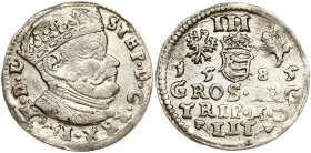 Lithuania Trojak 1585 Vilnius (R)