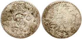 Lithuania Dwudenar 1607 Vilnius (R6)