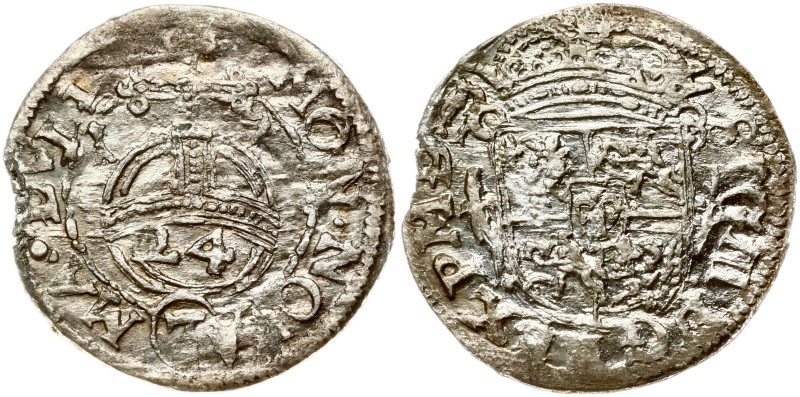 Lithuania. Zygmunt III Waza (1587-1632). Poltorak 1619 Vilnius. Variety with Wad...