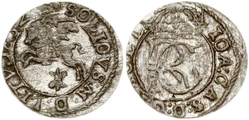 Lithuania. Jan II Kazimierz Waza (1649–1668). Szelag 1652 Vilnius. Billon 0.45 g...