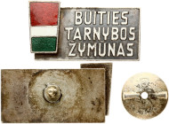 Klaipeda  Buities Tarnybos Žymūnas Badge