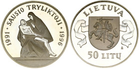 50 Litu 1996 January 13, 1991