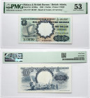 Malaysia British Malaysia Malaya and British Borneo 1 Dollar 1959 PMG 53 About Uncirculated