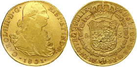 Peru 8 Escudos 1801 IJ