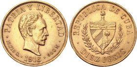 Cuba 10 Pesos 1916