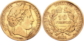 France 10 Francs 1851 A