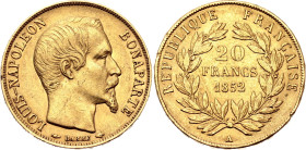 France 20 Francs 1852 A