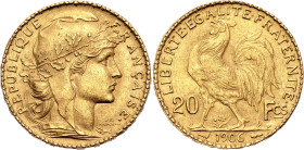 France 20 Francs 1906