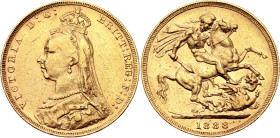 Great Britain 1 Sovereign 1888