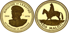 Lesotho 100 Maloti 1976