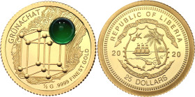 Liberia 25 Dollars 2020