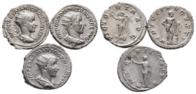 Römische Kaiserzeit, Gordianus III. 238-244 n. Chr., Antoniniane, 3 Stück. Vorzüglich
Erworben 2007 bei der Münzhandlung Gorny und Mosch, München....