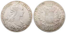 Italien, Kolonie Eritrea, Vittorio Emanuele III. 1900-1945, Tallero 1918, Rom. 27,00 g. Davenport 28; Pagani 956. Feine Patina, vorzüglich