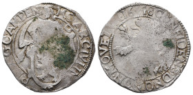 Niederlande Campen, Provinz, Löwentaler 1648. 27,38 g. Dav. 4879. Kl. Belag, fast sehr schön