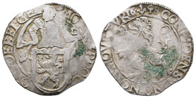 Niederlande Geldern, Provinz, Löwentaler 1648. 27,33 g. Dav. 4850. Min. Belag, sehr schön