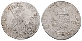 Niederlande Holland, Provinz, Reichstaler 1621. 28,74 g. Dav. 4831. Kl. Schrötlingsfehler, sehr schön