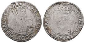 Niederlande Overijssel, Provinz, Reichstaler 1620. 28,38 g. Dav. 4832. Kl. Schrötlingsfehler, winz. Randfehler, kl. Korrosionsstelle, sehr schön