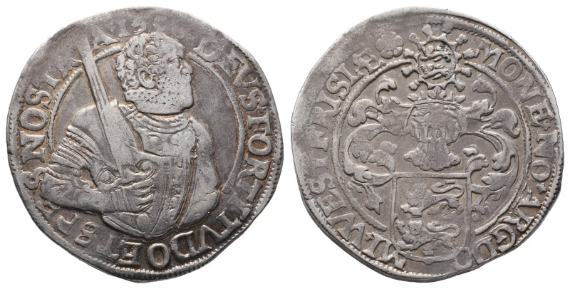 Niederlande Westfriesland, Provinz, Reichstaler 1596. 28,46 g. Dav. 4865. Hübsch...