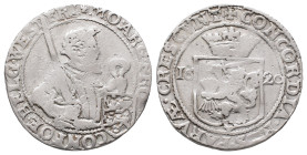 Niederlande Westfriesland, Provinz, 1/2 Reichstaler 1620. 13,93 g. Delm. 956. Bearbeitet, fast sehr schön