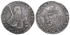 Niederlande Westfriesland, Provinz, Reichstaler 1620. 28,12 g. Dav. 4842. Hübsche Patina, Kratzer, sehr schön