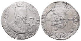 Niederlande Westfriesland, Provinz, Reichstaler 1620. 27,95 g. Dav. 4842. Kratzer, fast sehr schön