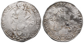 Niederlande Westfriesland, Provinz, Löwentaler 1647. 27,27 g. Dav. 4870. Sehr schön