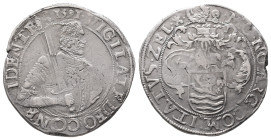 Niederlande Zeeland, Provinz, Reichstaler 1591. 28,52 g. Dav. 8875. Kl. Schrötlingsfehler, sehr schön