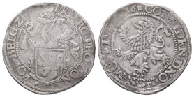 Niederlande Zeeland, Provinz, Löwentaler 1616. 26,55 g. Dav. 4872. Leichte Prägeschwäche, kl. Zainende, Kratzer, sehr schön