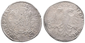 Niederlande Zeeland, Arendsdaalder zu 60 Groot 1618. 20,26 g. Del. 1071. Schrötlingsfehler am Rand, fast sehr schön
