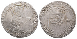 Niederlande Zeeland, Provinz, Reichstaler 1620. 28,58 g. Dav. 4844. Leichte Prägeschwäche, sehr schön