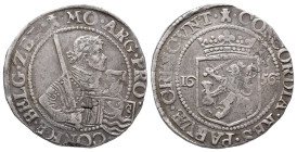 Niederlande Zeeland, Provinz, Reichstaler 1656. 28,19 g. Dav. 4844. Schrötlingsfehler, sehr schön +