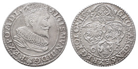 Polen, Sigismund III. 1587-1632, 6 Groschen 1596, Marienburg. 4,14 g. Kop. 1240. Selten. Attraktives Exemplar. Vorzüglich