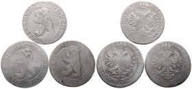 Schweiz St. Gallen, Stadt, Taler 1622. Dav. 4677; HMZ 2-897 c. 3 Stück. Schön-sehr schön