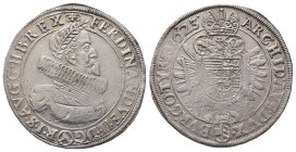 Römisch Deutsches Reich / Haus Habsburg, Ferdinand II. 1592-1618-1637, Reichstaler 1623, Wien. 28,78 g. Dav. 3078 A. Kl. Schrötlingsfehler, sehr schön...