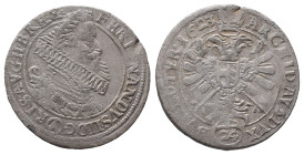 Römisch Deutsches Reich / Haus Habsburg, Ferdinand II. 1592-1618-1637, Kipper 24 Kreuzer 1623, Wien. 7,47 g. Her. 944. Kl. Randfehler, sehr schön