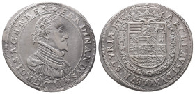 Römisch Deutsches Reich / Haus Habsburg, Ferdinand II. 1592-1618-1637, Reichstaler 1624, Graz. 27,95 g. Dav. 3104. Sehr schön