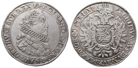 Römisch Deutsches Reich / Haus Habsburg, Ferdinand II. 1592-1618-1637, Reichstaler 1631 KB, Kremnitz. 28,45 g. Dav. 3129. Etwas berieben, sehr schön-v...