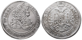 Römisch Deutsches Reich / Haus Habsburg, Leopold I. 1657-1705, Reichstaler 1692 KB, Kremnitz. 28,44 g. Dav. 3262. Sehr schön