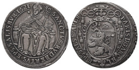 Römisch Deutsches Reich / Haus Habsburg, Erzbistum Salzburg, Paris von Lodron 1619-1653, Reichstaler 1621. 28,78 g. Dav. 3497; Zöttl 1463. Etwas dezen...